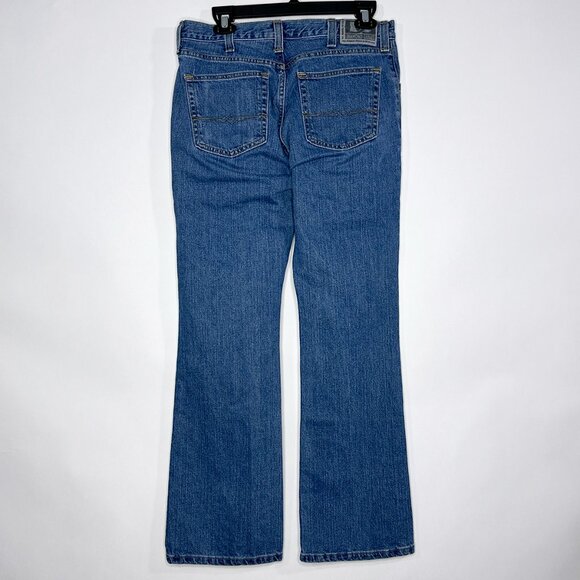 Diamond Gusset Blue Jeans Size 34x32 - Picture 11 of 13
